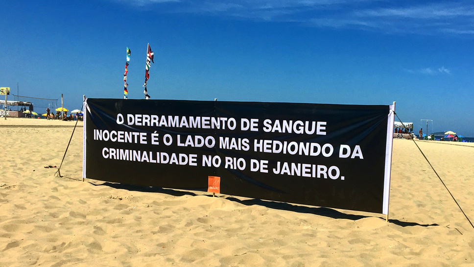 O risco de quem est nas ruas